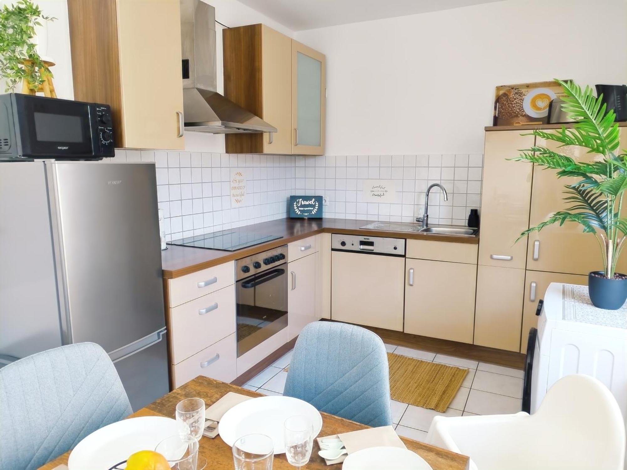 The Big Muenster Fuer Bis Zu 12, Whirlpool, Sauna, Zentral, Tischfussball, Balkon, Gasgrill Ulm Buitenkant foto